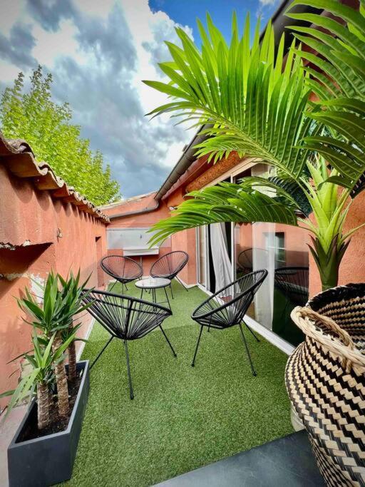 Charmant Appartement Bédoin Exterior foto